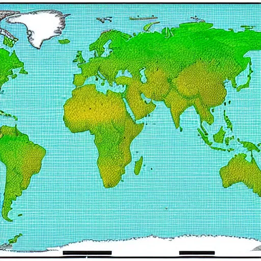 Image similar to height map of the world, highly detailed