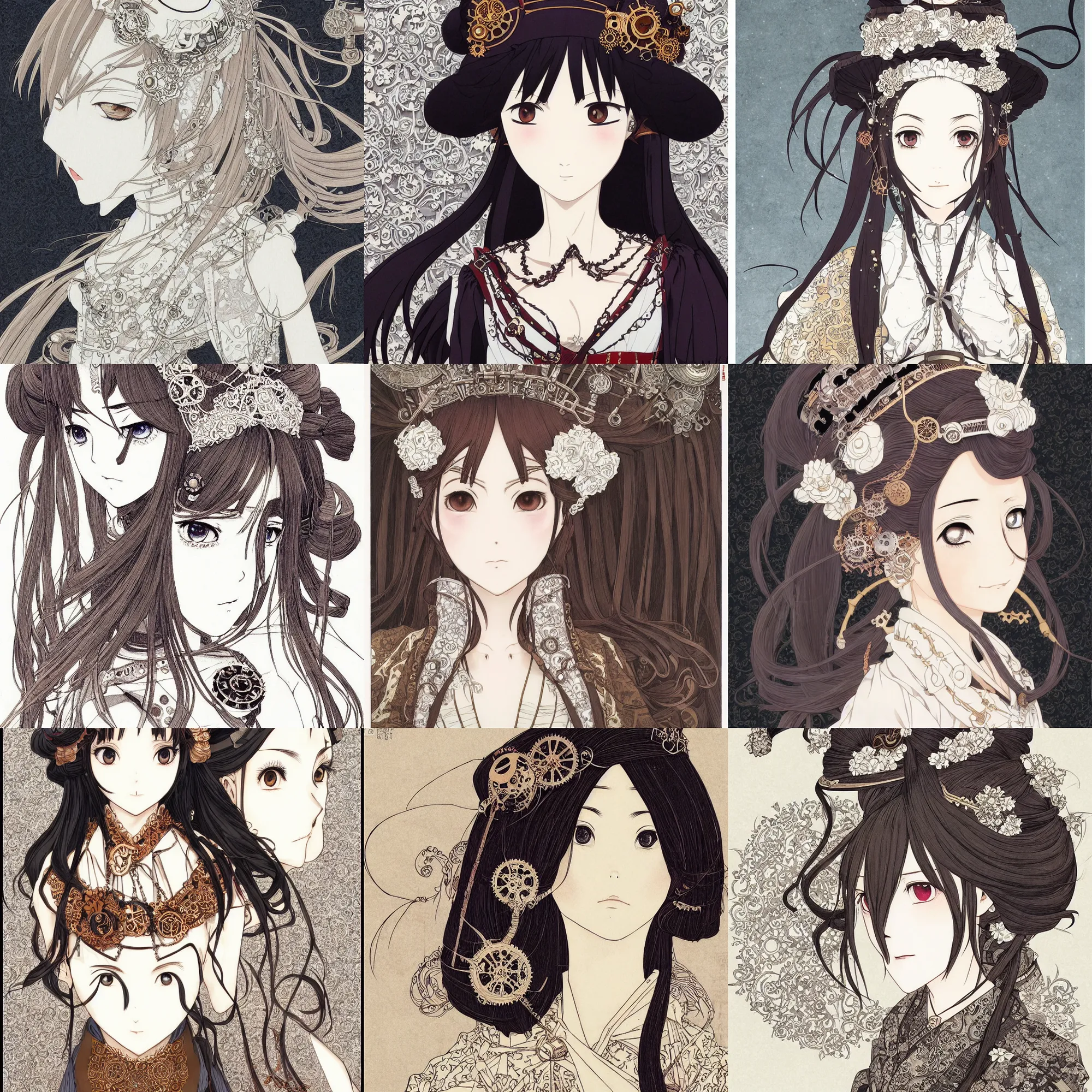 traditional japanese anime hairstyles