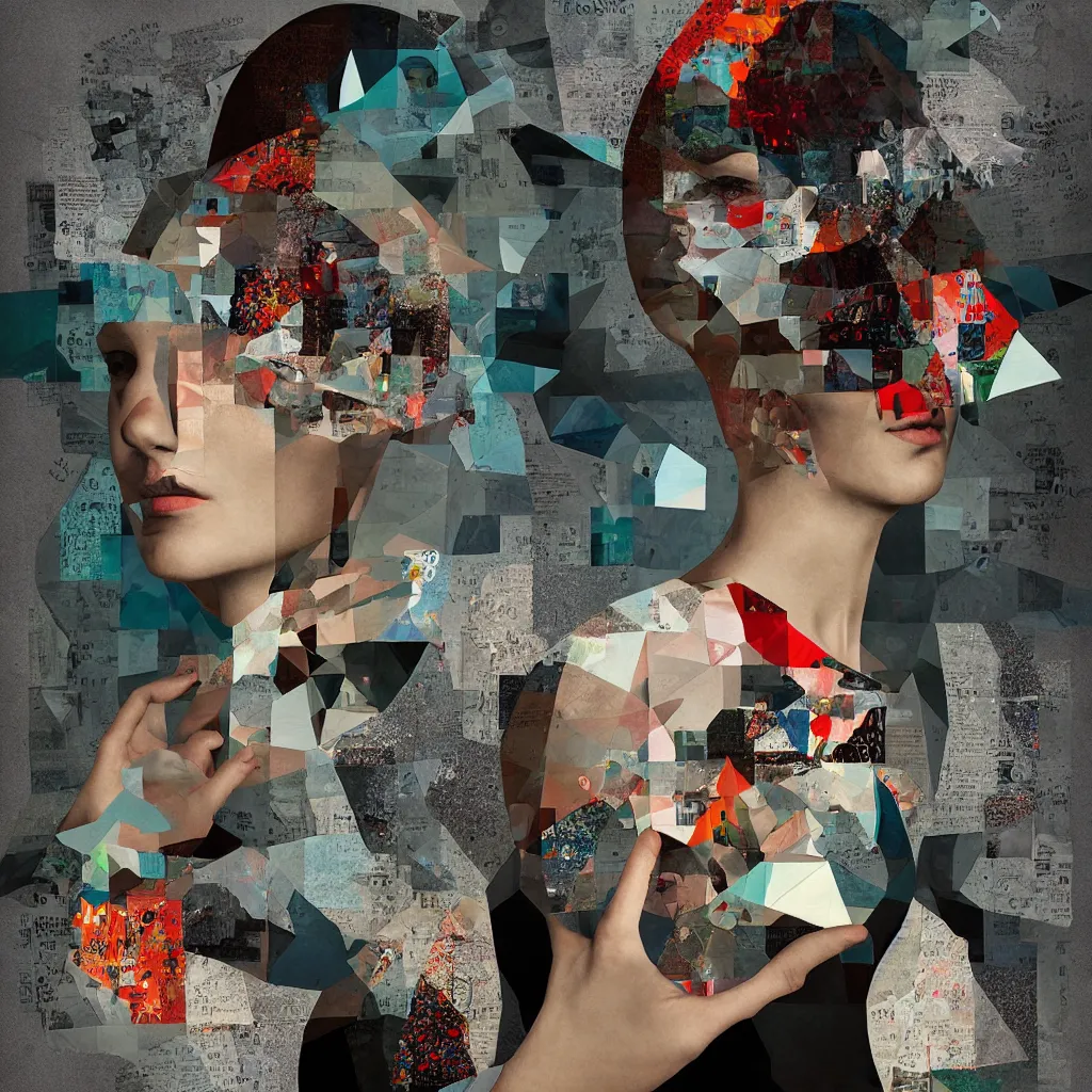 Image similar to digital collage by julien pacaud