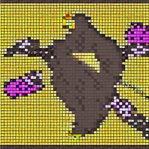 Prompt: pancake pixel art
