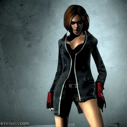 Image similar to jessica alba, vampire the masquerade bloodlines, troika games, vtmb, vtm