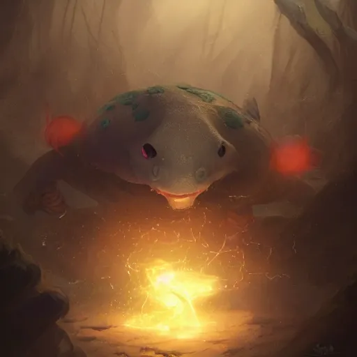 Prompt: Anthropomorphized Axolotl magician casting bright magic light spell, D&D, fantasy, cinematic lighting, centered, highly detailed, digital painting, artstation, concept art, smooth, sharp focus, illustration, volumetric lighting, 8k, art by Akihiko Yoshida and Greg Rutkowski