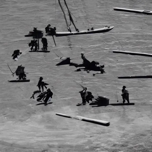 Image similar to an approaching shadow, black and white photography by fan ho, hong kong 1 9 5 4