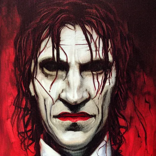 Prompt: a modern painting of a vampire doctor, in the style of tim bradstreet, sharp focus, realism, intricate detail