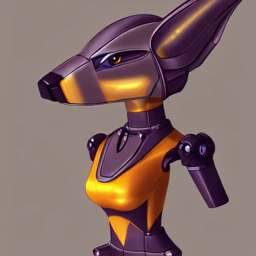 Prompt: female anthropomorphic jetplane mecha bust shot, anthro digital art, furry art, mecha art, furaffinity aeromorph, deviantart, ekasportal