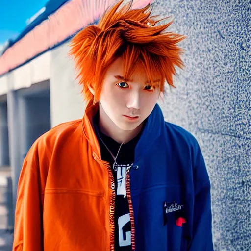 吴利 on Twitter Why do I always get a thing for orange haired anime guys  with signature hats httpstcokyRzAYrlQ2  Twitter