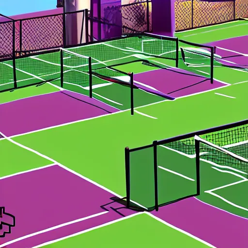 Image similar to vaporwave tennis ad