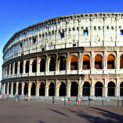 Prompt: colosseum