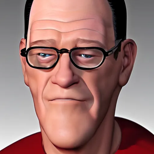 Prompt: photorealistic hank hill from king of the hill real life