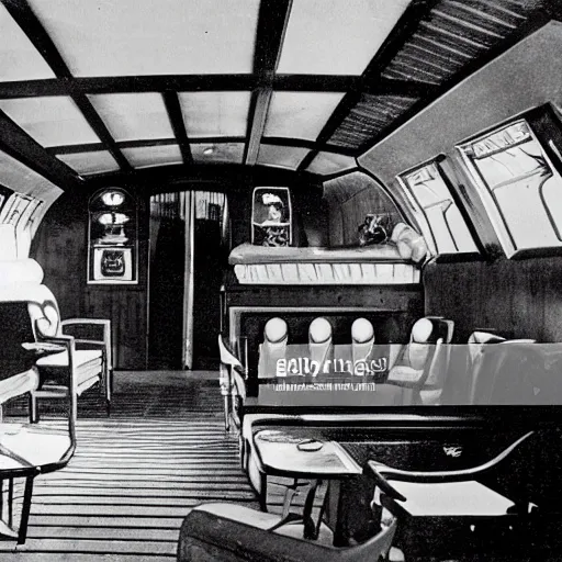 Prompt: interior of a cabin in a luxurious passenger submarine, advertisement photo