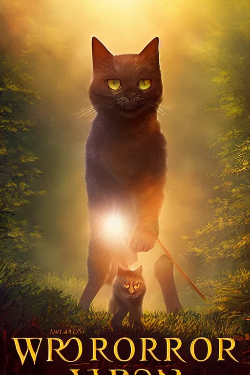 Contest submission: Warrior cats movie Poster by Nightbane.Wolf -- Fur  Affinity [dot] net