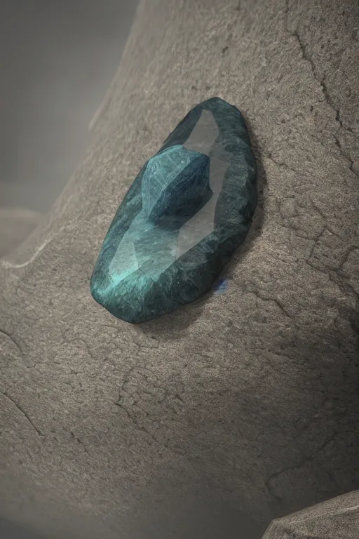 Image similar to macro photo of a mystical stone, unreal 5, DAZ, hyperrealistic, octane render, Regal, Refined, Detailed Digital Art, dynamic lighting, Highly Detailed, Cinematic Lighting, Unreal Engine, 8k, HD