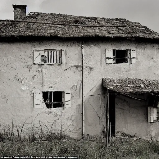 Prompt: there are also many old houses located along the coast, some being home to resistance members and escaped refugees, most having been raided by combine troops.