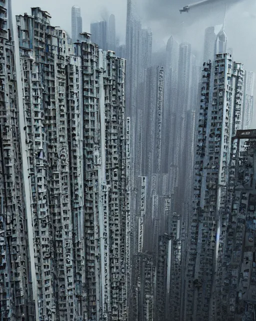 Prompt: poor buildings, hong kong buildings, kowloon, slums, dramatic lighting, depressing, dystopia trending on Artstation, 8k, highly realistic, hyper detailed, unreal engine 5, IMAX quality, realistic, cinematic, epic lighting, realistic, Matte Painting, masterpiece,