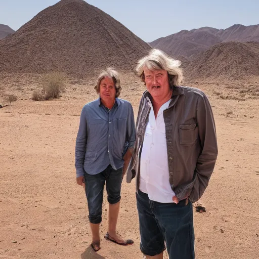 Image similar to james may on a trip to mecca, 4 k image