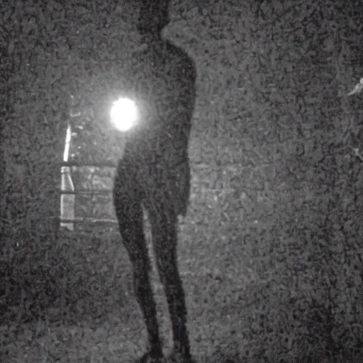 Prompt: Flash photography of a slimyswampghost creature