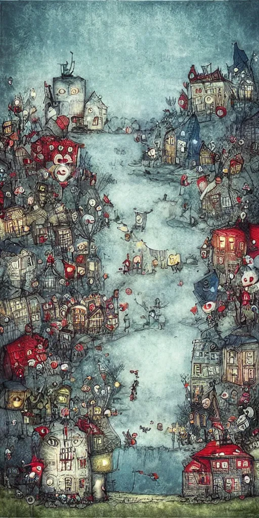 Image similar to a 4 th of july scene by alexander jansson