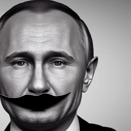 Image similar to rat with Putin's face, Putin's face with mouse nose and mouse mustache, 4k photo,