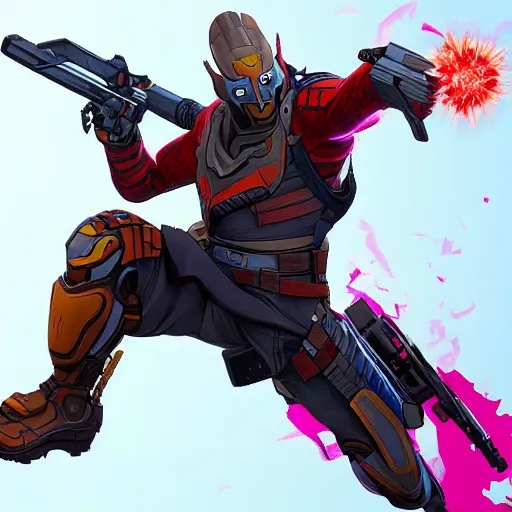 Prompt: ronin from guardians of the galaxy in fortnite