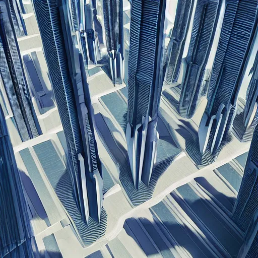 Image similar to futuristic cyberpunk urban dhaka city architecture by santiago calatrava, zaha hadid, frank gehry, satellite imagery, 3 d mapping, modern streets birds lower eye view, photo realism, unreal engine 5, high quality, ray tracing, epic lighting