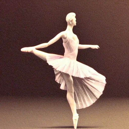Image similar to 3 d printer guy josef prusa as a ballerina