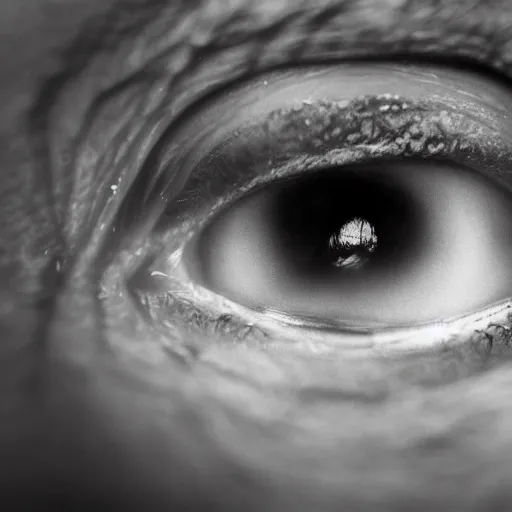 Image similar to a burning tree reflected in an ultra-macro human eye by Lee Jeffries, perfect lighting, extreme close-up