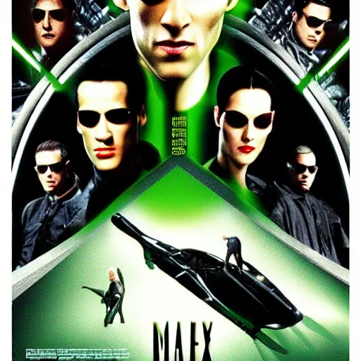 Image similar to matrix movie poster