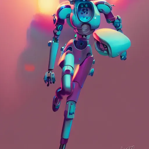 Image similar to flowerpunk robot, minimalist, behance hd by jesper ejsing, by rhads, makoto shinkai and lois van baarle, ilya kuvshinov, rossdraws global illumination