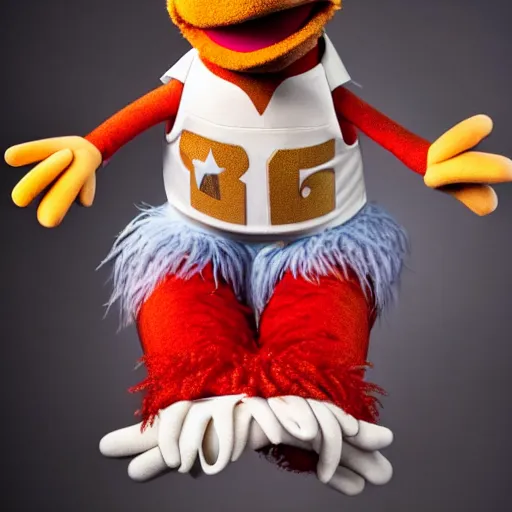 Prompt: studio portrait still of muppet!!!!! pope!!!!!! as a muppet muppet as a muppet, 8 k, studio lighting, key light,