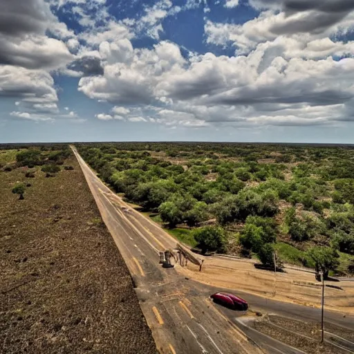 Prompt: everything is bigger in texas