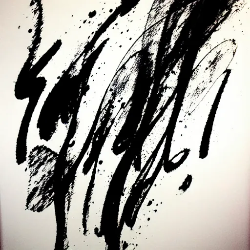 Image similar to zen ink abstract modern art