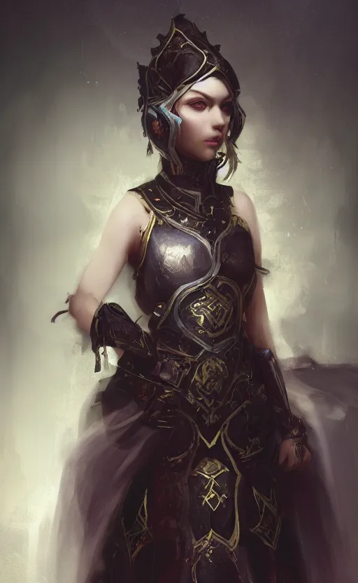 Prompt: Alchemy Imperial Princess knight gothic girl, volumetric lighting, digital painting, highly detailed, artstation, sharp focus, illustration, concept art, ruan jia, steve mccurry