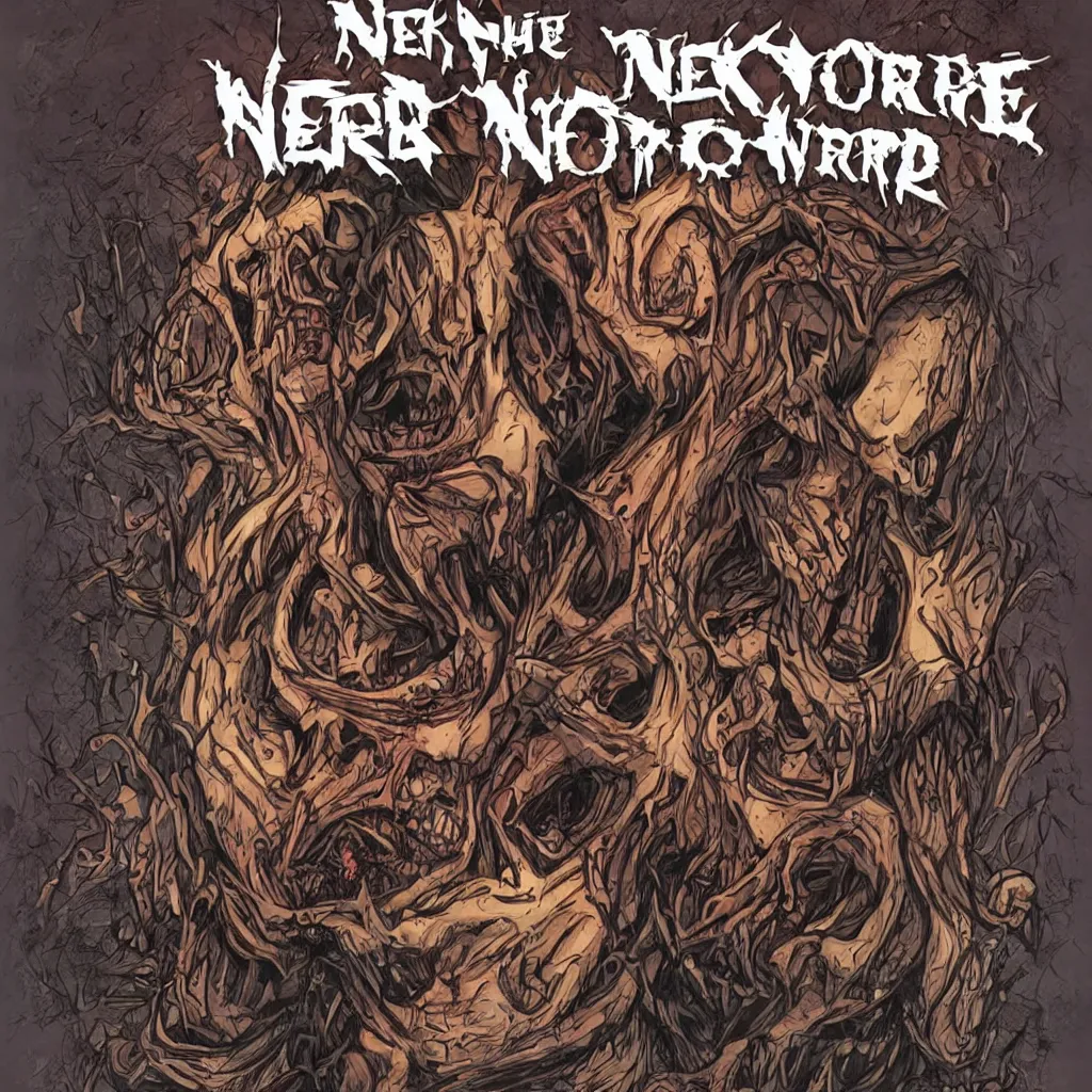 Image similar to Necro, horror