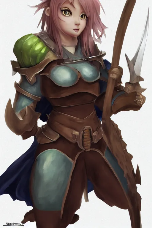 Image similar to A realistic anime portrait of Fiona from Shrek, warrior, D&D, dual Axe wielding, full body plated armor, dungeons and dragons, tabletop role playing game, rpg, jrpg, digital painting, by Stanley Artgerm Lau, Frank frazzeta, WLOP and Rossdraws, digtial painting, trending on ArtStation, SFW version