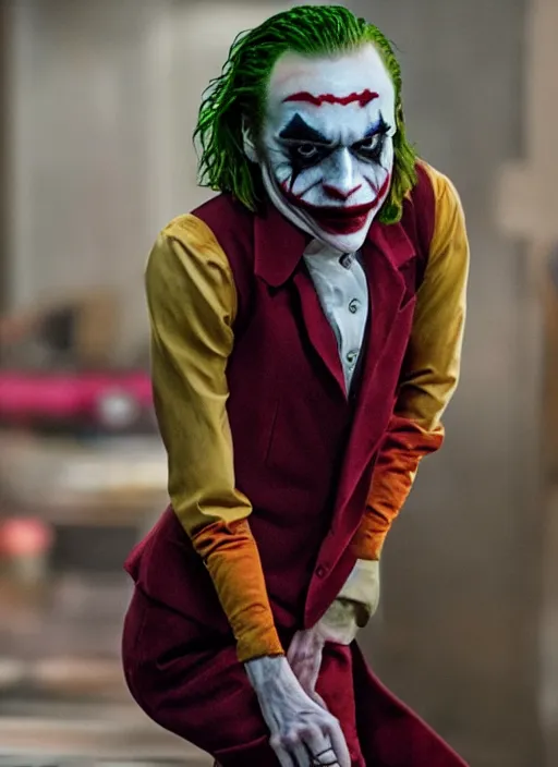 Prompt: Emma Stone as Joker (2019)