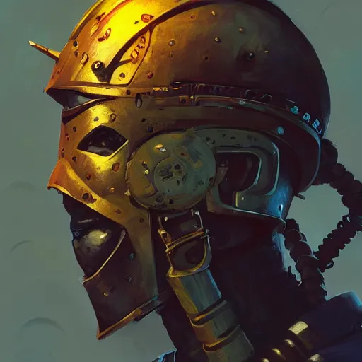 Image similar to cyberpunk viking helmet mask warrior goddess robot ninja fantasy, art gta 5 cover, official fanart behance hd artstation by jesper ejsing, by rhads, makoto shinkai and lois van baarle, ilya kuvshinov, ossdraws