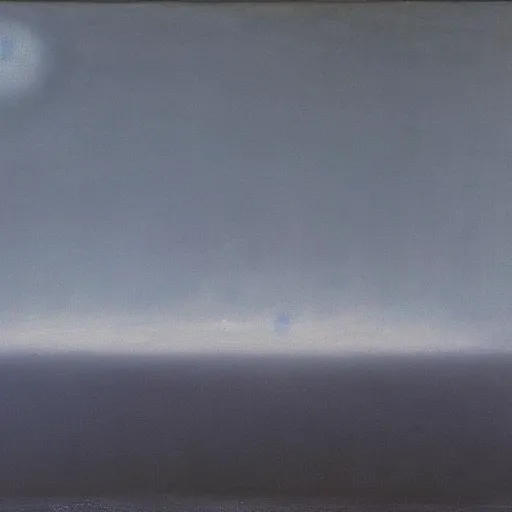 Image similar to the abstract painting'arctic void ', by caspar david friedrich, by rothko