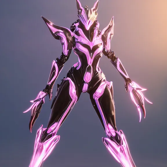 Prompt: cinematic full body shot of a beautiful stunning saryn prime warframe, that's a beautiful stunning anthropomorphic robot female dragon with metal cat ears, cute elegant pose, standing on teh beach at sunset, robot cat paws for feet, thick warframe legs, detailed arms, sharp claws, slick pink armor, streamlined white armor, long elegant tail attached to her back end, two arms, two legs, detailed warframe fanart, destiny fanart, macro art, dragon art, furry art, realistic digital art, warframe art, Destiny art, furaffinity, DeviantArt, artstation, 3D realistic, 8k HD, octane render