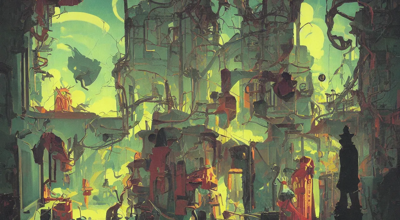 Prompt: cosmic horror, very coherent and colorful high contrast!! masterpiece by rene magritte simon stalenhag carl spitzweg syd mead norman rockwell edward hopper james gilleard, flooded!, minimalist, dark shadows, sunny day, hard lighting