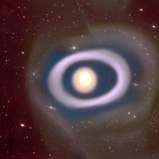 Image similar to grainy vintage airbrush of a black hole