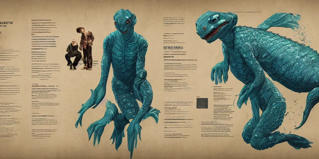 Image similar to the shape of water, character sheet, concept design, contrast, kim jung gi, greg rutkowski, zabrocki, karlkka, jayison devadas, trending on artstation, 8 k, ultra wide angle, pincushion lens effect