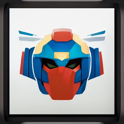 Prompt: face icon stylized minimalist gundam, loftis, cory behance hd by jesper ejsing, by rhads, makoto shinkai and lois van baarle, ilya kuvshinov, rossdraws global illumination