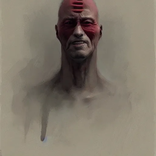 Prompt: portrait of character without a nose without a nose without a nose, by Greg rutkowski