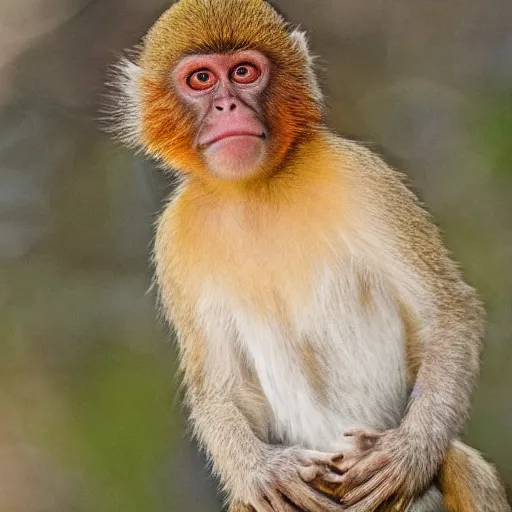 Prompt: a monkey bird, animal photography, uhd, 8k