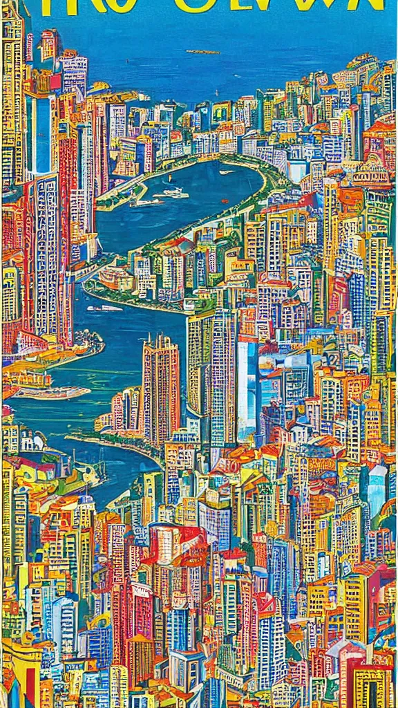 Image similar to Rio de Janeiro, poster by Kerne Erickson