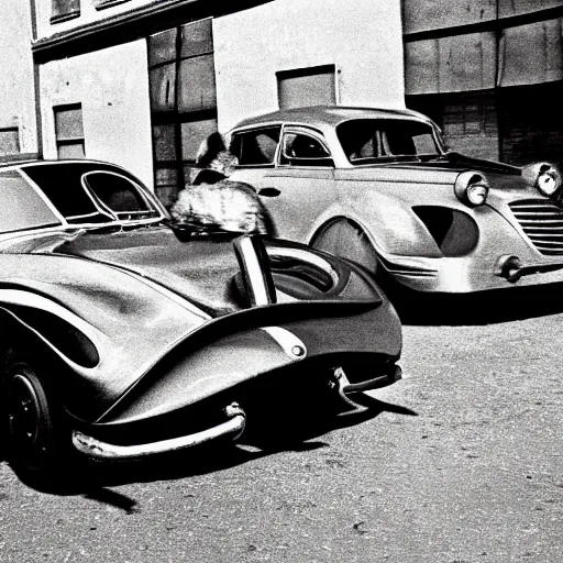 Image similar to cars, photo, photography, salvador dali