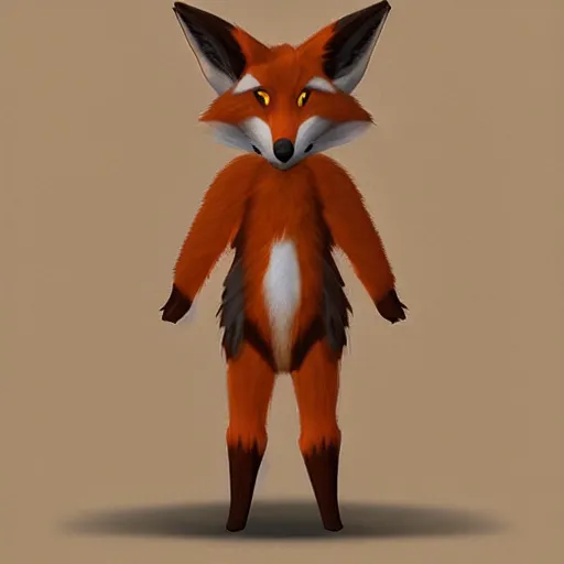 Image similar to an anthro fox, furry