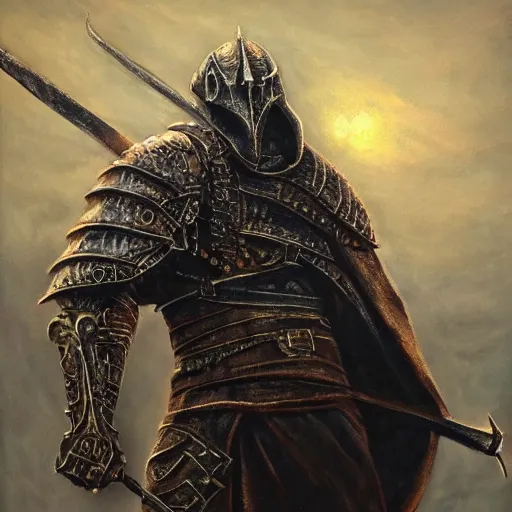Prompt: Majula from Dark Souls 2, oil on canvas, extremely detailed,