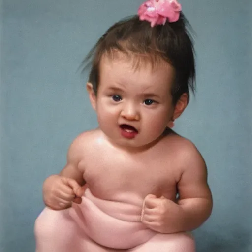 Image similar to the ugliest baby in the world