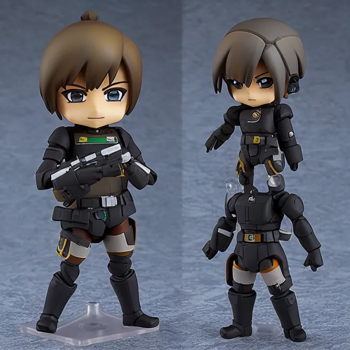 Prompt: commander zavala, an anime nendoroid of commander zavala, figurine, detailed product photo